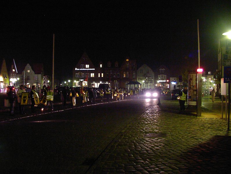 PB072042.JPG - Mahnwache in Bredstedt am 7.11.2011 einen Abend bevor der Vermittlungsausschuss über das CCS Gesetz tagt